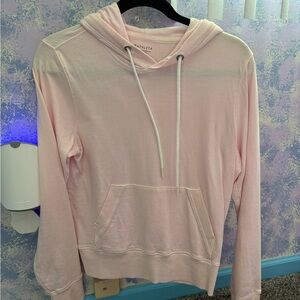 Athleta Light Pink Hoodie Sweater